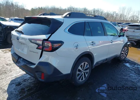 2022 Subaru Outback z USA, uszkodzony, nr VIN 4S4BTAAC5N3136141
